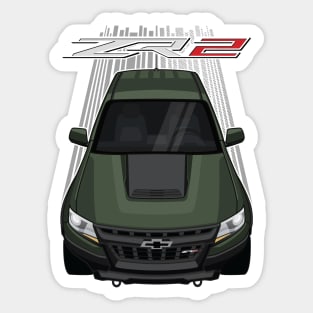 Chevrolet Colorado ZR2 - Deepwood Green Metallic Sticker